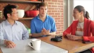 NCFA Canada interviews Colin Campbell & Elena Jusenlijska of PowerBarr at Cafe Belong (May 2013)