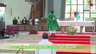Messe de 12h30 du 20 janvier 2026 en direct de la Cathédrale Saint Paul d'Abidjan - Plateau