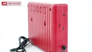 AW-FP032 Home Fire Alarm Control Panel_Big Screen New Version_Show Completed Address & Setting Info