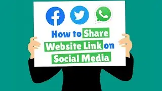 How to Share Website Link on Social Media