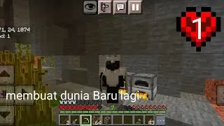 Minecraft Hardcore Mcpe Episode 1:Membuat dunia Baru lagi