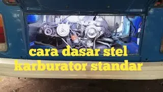 dasar dasar stel karburator VW standar 34 #tutorial
