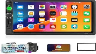 Double Din Car Stereo 7 Touch Screen Car Radio with Bluetooth Backup