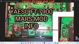 YAESU FT-7900 - MARS MOD - INFORMATION (Stay within Licence Conditions )
