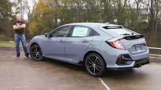 2021 Honda Civic Sport Touring Hatchback Quick Exterior And Interior Tour