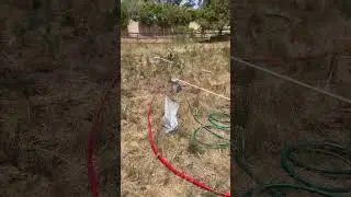 Percolation Test on the Central Coast #septic #percolation #septicsystem
