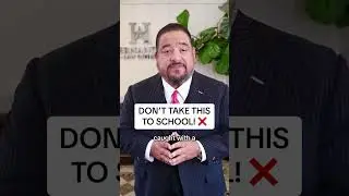 Don't bring vape pens to school! ❌ #texas #school #viral #lawyer #vape #pen