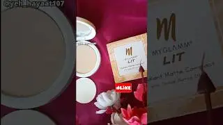 #myglamm LIT Radiant matte compact Review|| watch ep.05 for full review #yehhayaat #makeup