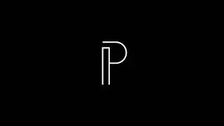 EASY P LETTER LOGO DESIGN IN ADOBE ILLUSTRATOR CC #adobeillustrator#logo