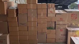 52 minutes of unboxing sneaker mystery boxes…