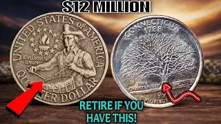 Top 8 Ultra Rare Quarter Dollars Worth Thousands Today!