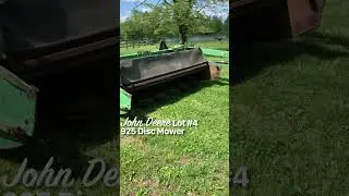 Lot #4 John Deere 925 Disc Mower - Online Only Hartwell Farm Hay Equipment Reduction Auction