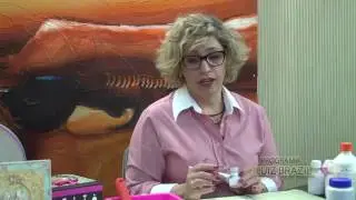 Dona Arteira com Você - 01 - Colagem com Papel de Decoupage