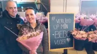 vloeren met een gratis bos bloemen bij beboparket