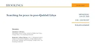 Searching for peace in post-Qaddafi Libya