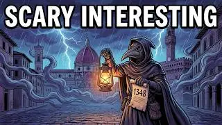 Historical Stories For Sleep |Black Death | Black Screen With Rain