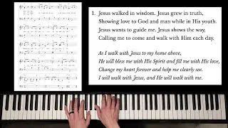 I Will Walk With Jesus - Hymn 1004 - The Church of Jesus Christ of Latter-Day Saints