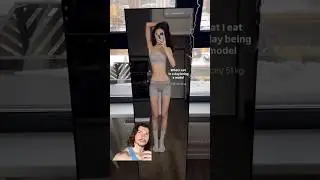 *TW* Что ест модель за день! (Реакция тренера по похудению) #фитнес
