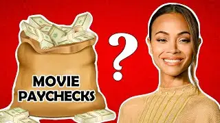 💰🤑 Zoe Salda&ntilde;a's Paycheck For Every Movie She Ever Made 💰🤑| All Actors Paycheck Data
