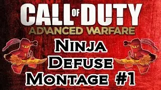Advanced Warfare Ninja Defuse Montage #1 - World's First Back-2-Back Ninja Defuses!?!?