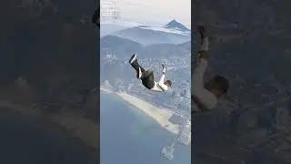 Reverse The Falling From Extreme height in GTA V #shorts #gaming  Franklin