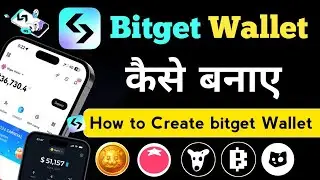 Bitget Wallet Kaise Banaye, How to Create Bitget wallet setp by step, Bitget hamster kombat,