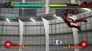 MVCI: Gamora solo combo - 5382 damage