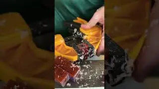 Drilling epoxy pen blanks