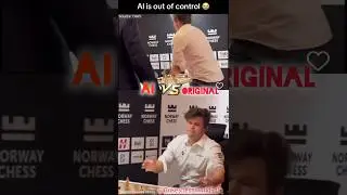 #Gukesh vs magnus  slam the table #world champion  vs ai #ytshorts #viral  #chess emotion on table