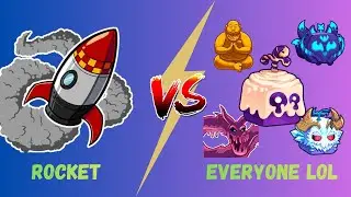I used Rocket Fruit and Wiped the Server 😱 | Blox Fruits - Roblox