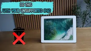 Do Not Throw Away Your OLD Unsupported Ipad... Do This Instead!