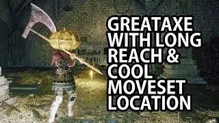 ELDEN RING - CRESCENT MOON AXE LONG REACHING GREATAXE LOCATION