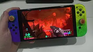 🚨DOOM ETERNAL ficou INCR&Iacute;VEL com update 1.15 no Nintendo Switch OLED 😱
