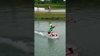Trying a water sport/Wakeboarding in Camarines Sur Water sports complex/Philippines Travel diaries