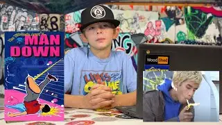 SKATE VIDEO PART REACTIONS - Jerry Hsu MAN DOWN #reaction #skatevideos #skateboarding