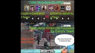 TDM PUBG | ft. MORTAL / CARRY / KRONTEN / GAREEBOO | DREAM Team | DEATHMATCH |