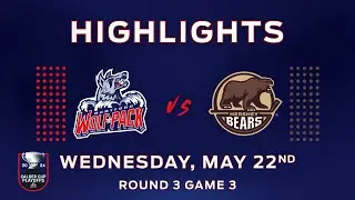 05.22.2024 Hartford Wolf Pack vs. Hershey Bears Calder - Cup Playoffs Round 3 Game 3