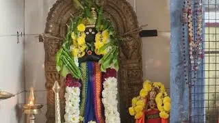 Anjenayar and ganesha abhishekam in #lakshmi kuberar temple #gowrivakkam #chennai #temple