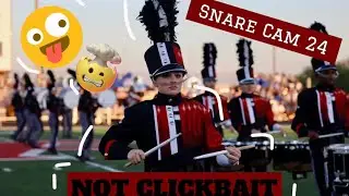 Fairfield Marching Band 2024 “Double Double Toil and Trouble”: Snare Cam (Maddie)