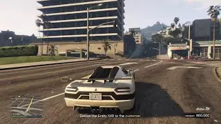 Playing GTA.