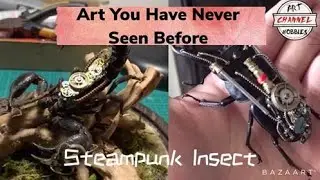 Art You Have Never Seen Before（Steampunk Insect） Art Of Insect Specimen 你从没见过的艺术（蒸汽朋克）昆虫标本的艺术