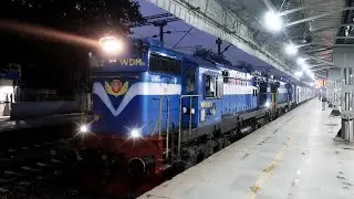 Swarna Jayanti Rajdhani Express with ALCO twins | Diesel Trains Recap