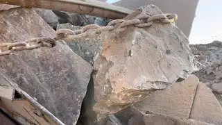 👹🔝HARD ROCK STUCK CRUSHING EXPERTS: SOLUTIONS FOR TOUGH PROBLEMS#stonecrusher #asmr