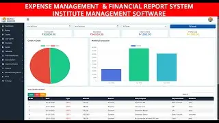 Expense Management and Financial Report  - Computer & Training Institute Management System Software