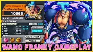 HIGHEST DAMAGE CHARACTER!! 6* FRANOSUKE GAMEPLAY | ONE PIECE BOUNTY RUSH #bountyrush #opbr