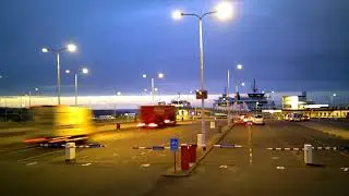 Laden en lossen boot Texel