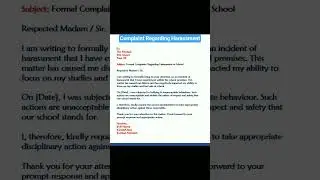 Harassment Complaint In School #harassing #harassmentcase #mintossmood