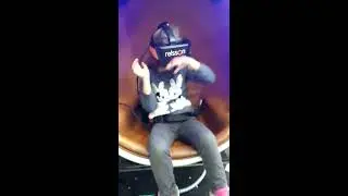 9DX Virtual Simulator- Little girl have fun (Relsson Mall of Sofia)