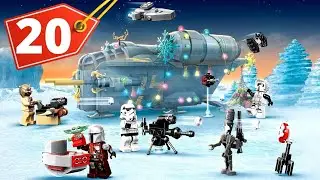 LEGO 75307 Адвент календарь Star Wars  лего Звездные войны Мандалорец Распаковка ч.20