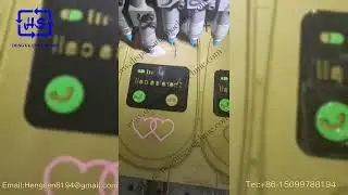 12 colors PVC dosing machine for pvc patch label 3D keychain making